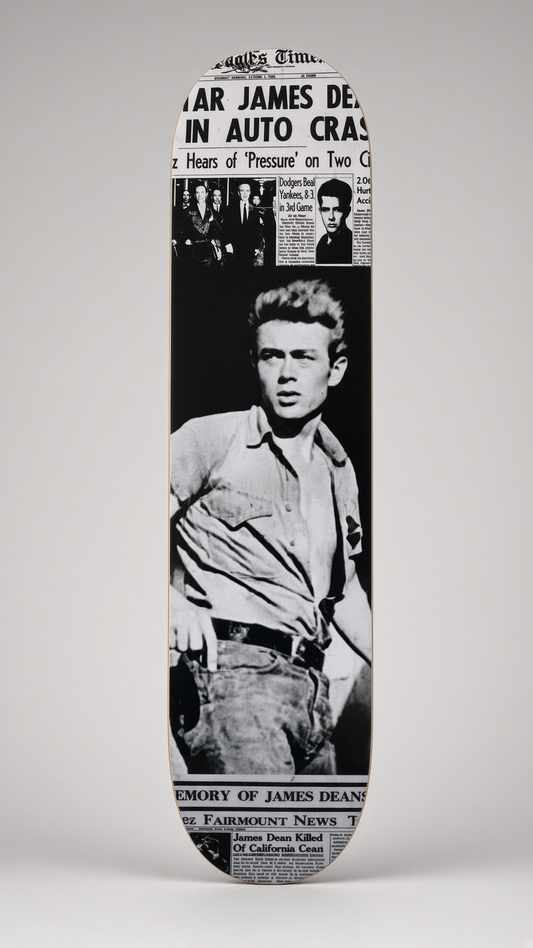 James Dean Newspaper
